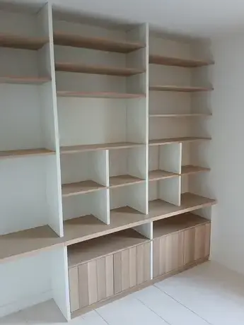 bibliothèque sur mesure Dinan-1